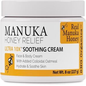 Manuka‎ Honey Relief Soothing Cream - White